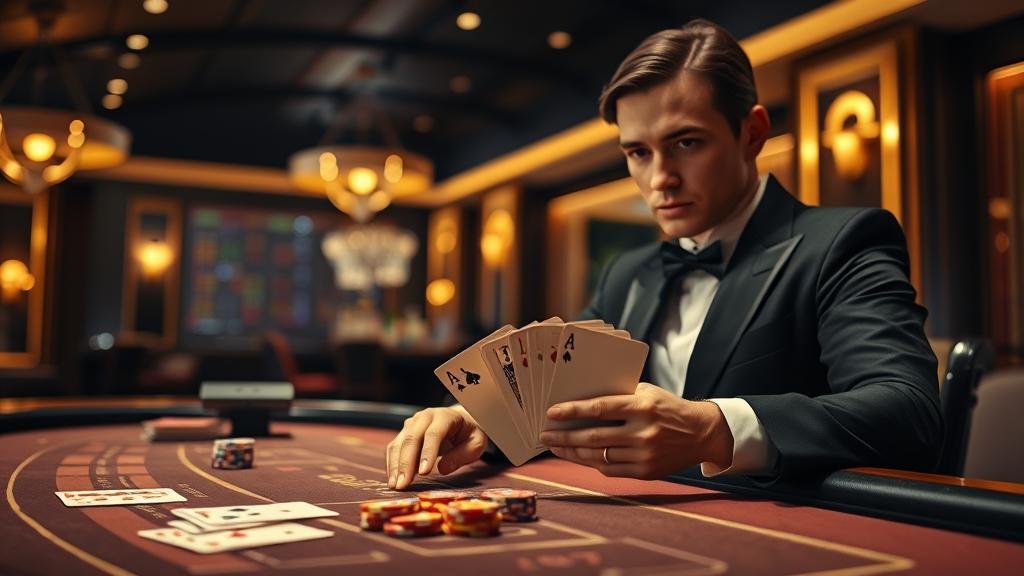 กราฟแสดงการทำกำไรอย่างต่อเนื่องในบาคาร่า