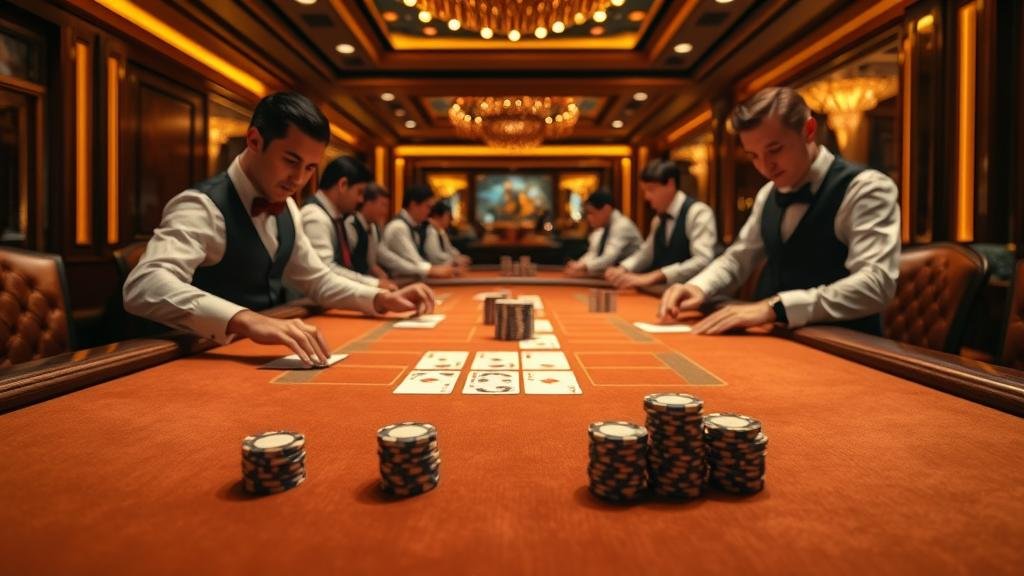 ภาพการเล่นบาคาร่าสดจาก Vivo Gaming