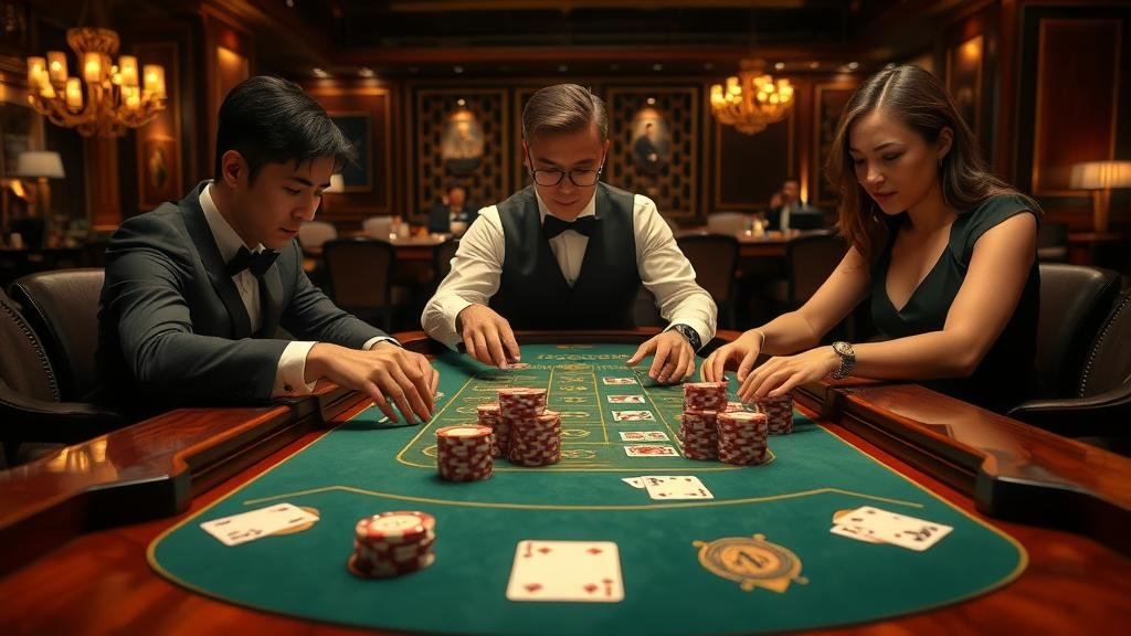 ตารางแสดงเค้าไพ่บาคาร่ารูปแบบต่างๆ