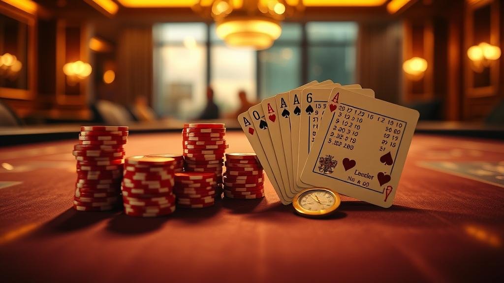 ตารางแสดงเค้าไพ่บาคาร่า