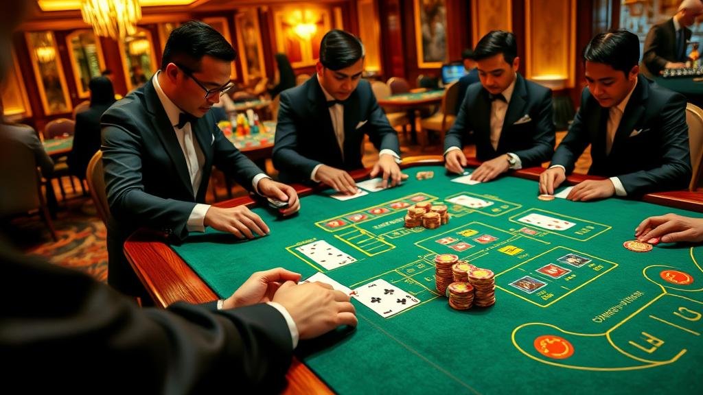 การวางเดิมพันบาคาร่าสดกับ AsiaGaming