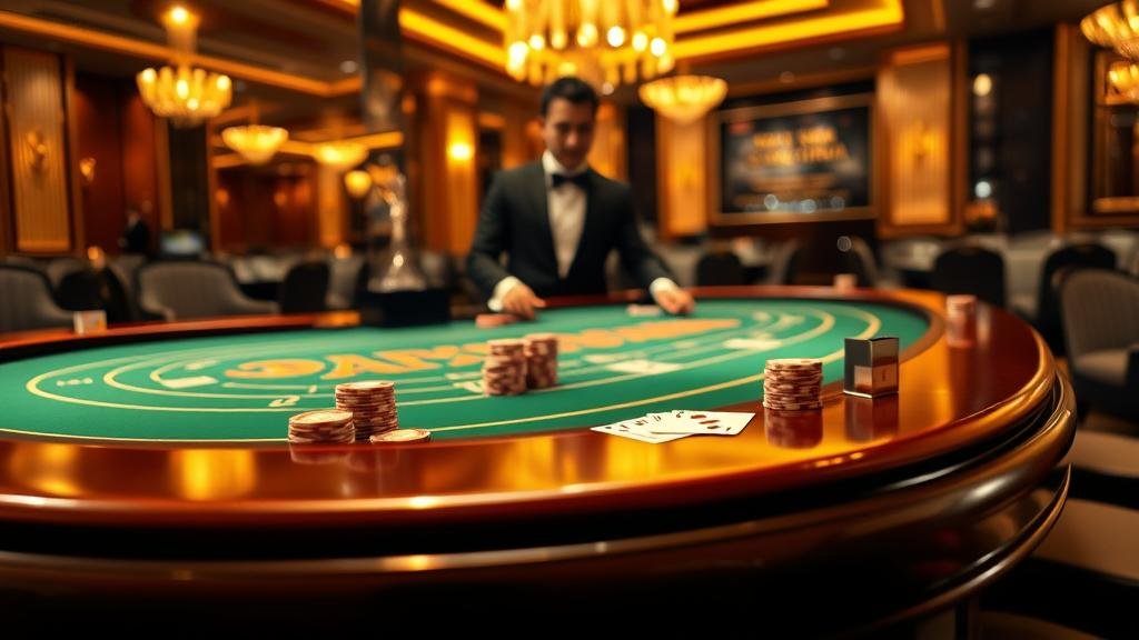 โต๊ะบาคาร่า XPG พร้อมอินเทอร์เฟซทันสมัย