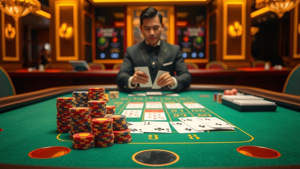 ตัวอย่างการอ่านเค้าไพ่บาคาร่า 'ถนนตาโต' และเกม 'วัววัว'