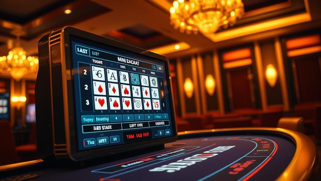 ตารางแสดงเค้าไพ่บาคาร่า ถนนใหญ่