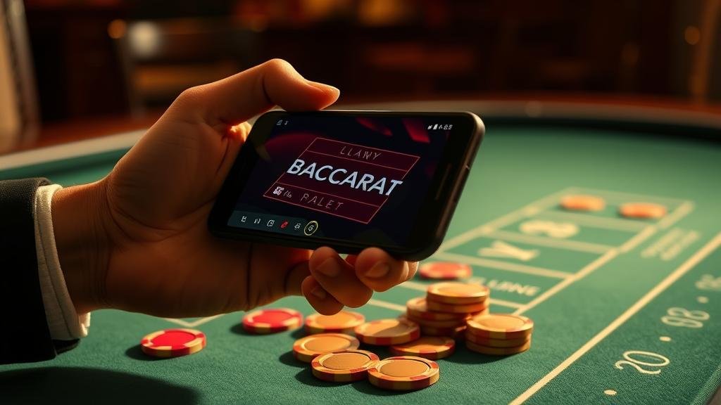 การวิเคราะห์สถิติบาคาร่าบนแท็บเล็ต