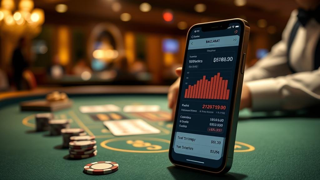 เปรียบเทียบการวิเคราะห์สถิติและวางเดิมพันบาคาร่าบนมือถือ