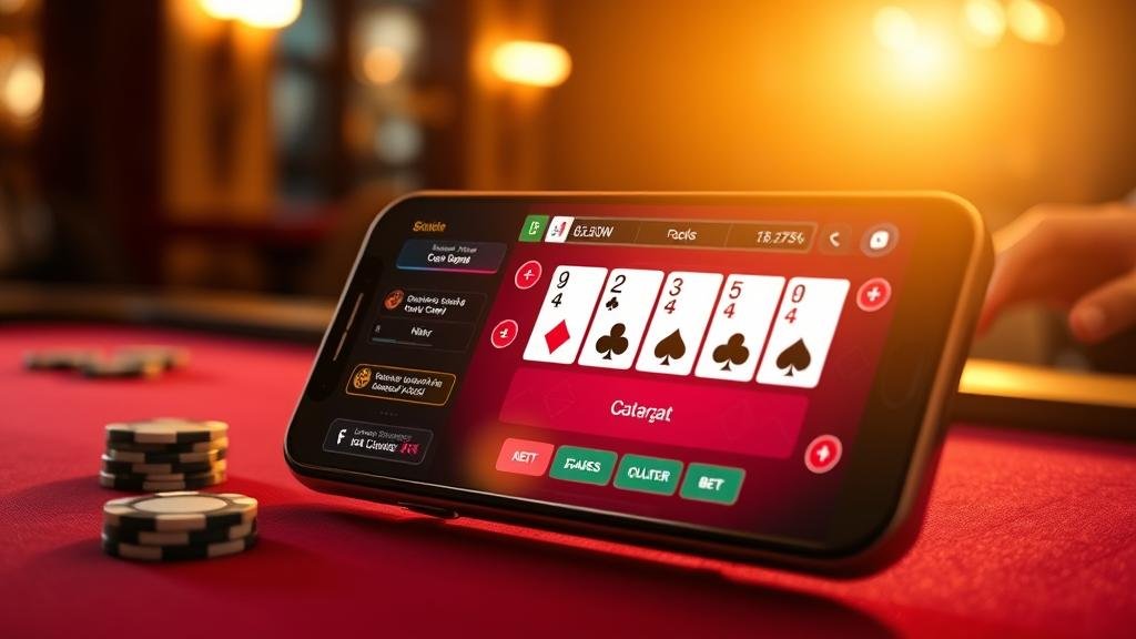 วิเคราะห์เค้าไพ่บาคาร่าบนแท็บเล็ต