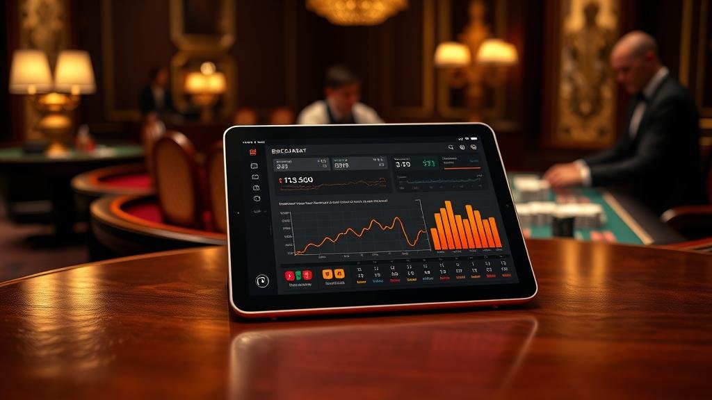 บาคาร่าสด: คู่มือฉบับเซียนวิเคราะห์สถิติและคุมงบด้วยแท็บเล็ต iOS