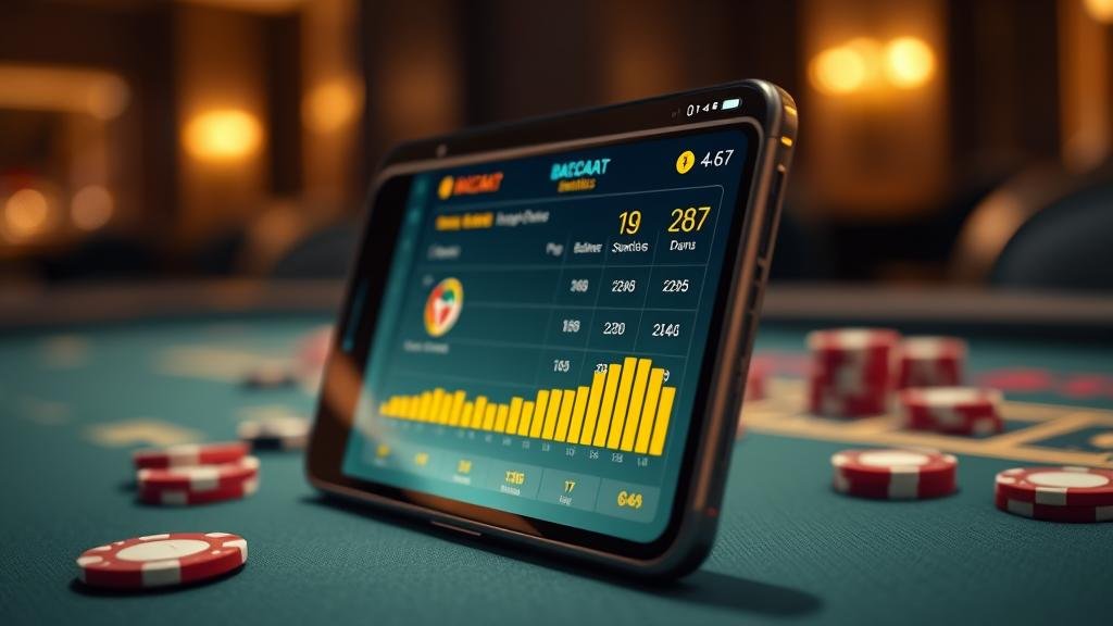 การเล่นบาคาร่าสดจากค่าย DG บนแท็บเล็ต