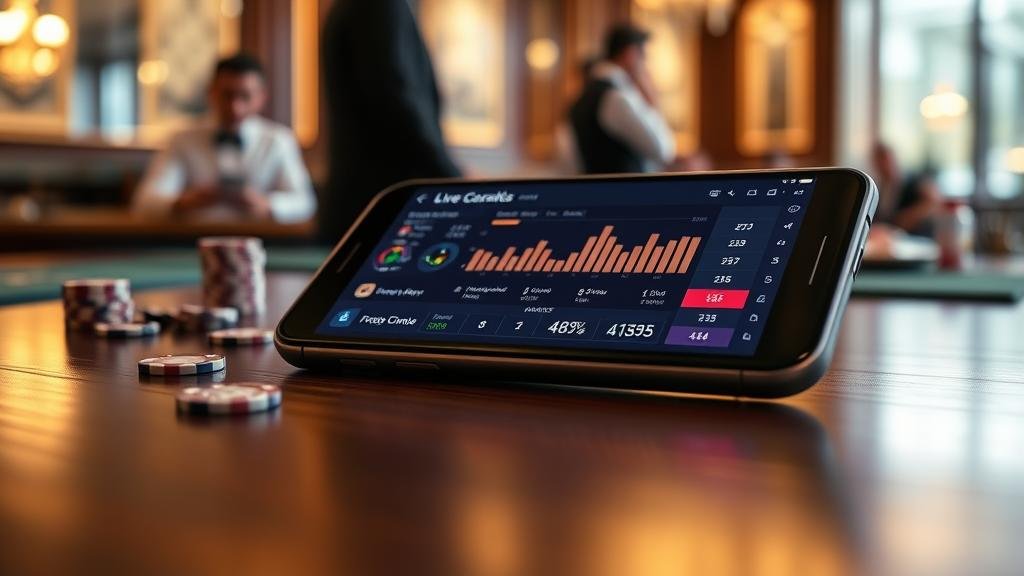 อินเทอร์เฟซบาคาร่าสดบนมือถือจากค่ายต่างๆ