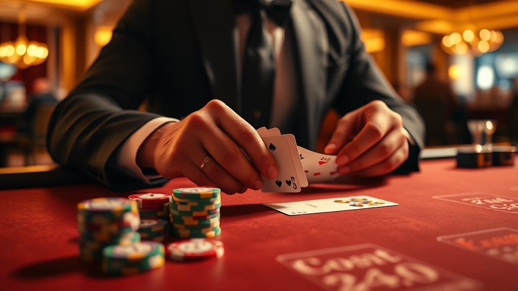 นักเดิมพันกำลังสนุกกับการเล่นบาคาร่า