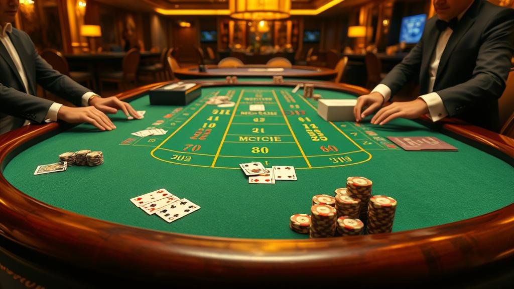 ตัวอย่างเค้าไพ่บาคาร่าที่นิยมใช้ในการวิเคราะห์