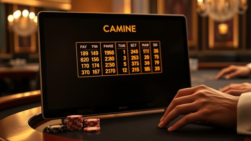 ตารางเค้าไพ่บาคาร่าแบบต่างๆ