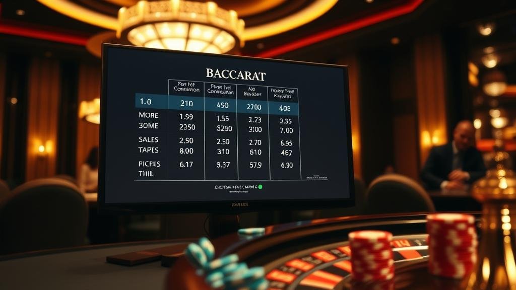 รูปแบบไพ่บาคาร่าและการคาดการณ์