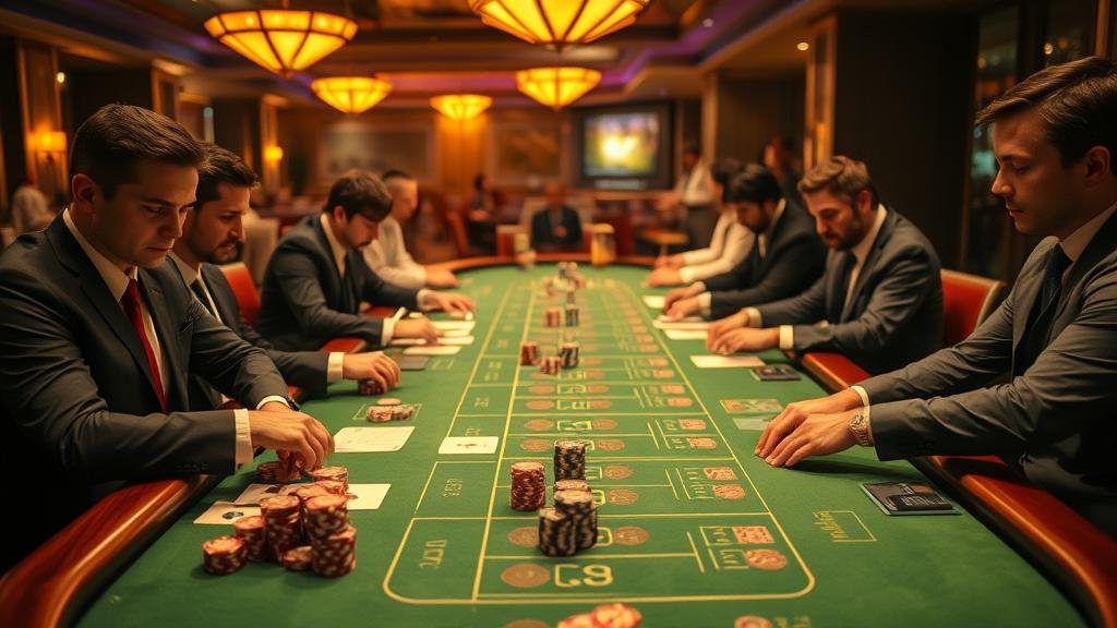 กราฟแสดงกลยุทธ์การเดินเงินบาคาร่า