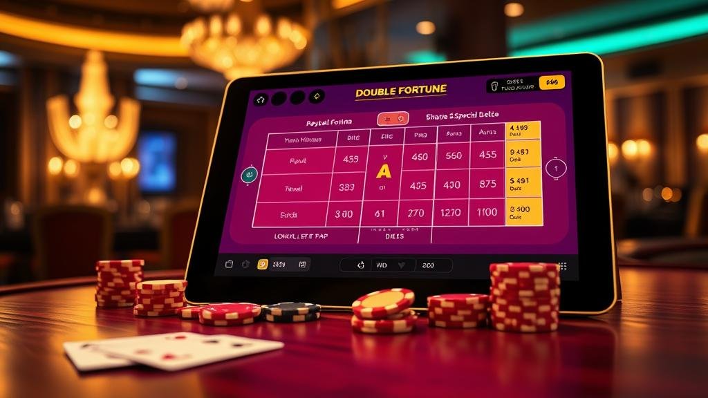 เครื่องมือบริหารงบประมาณการเล่นบาคาร่าบนแท็บเล็ต