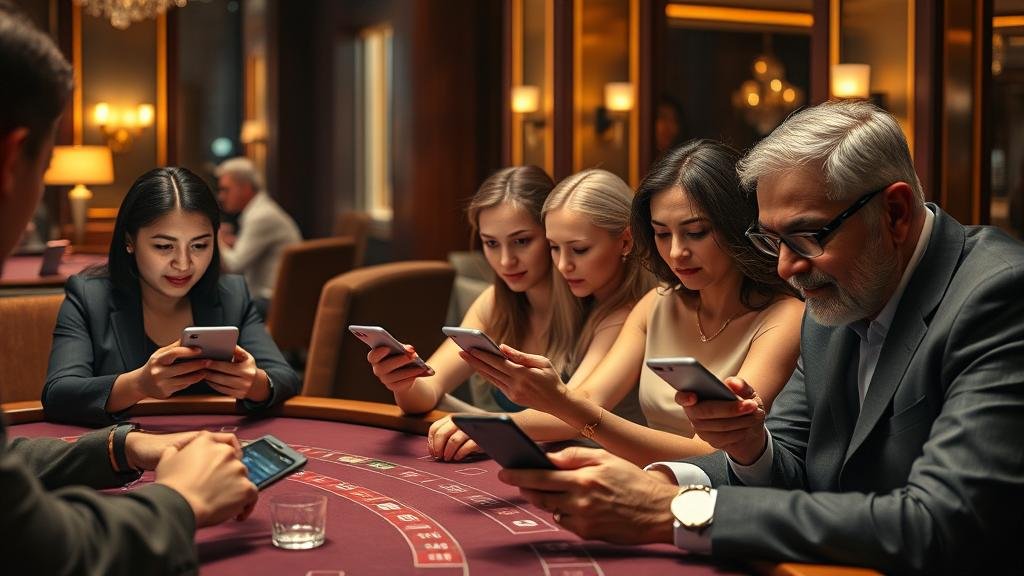 การเล่นบาคาร่าสดผ่านมือถือ AE พร้อมสถิติและตัวเลือกเดิมพัน