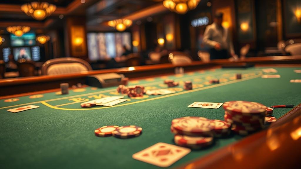 นักพนันกำลังลุ้นผลบาคาร่า