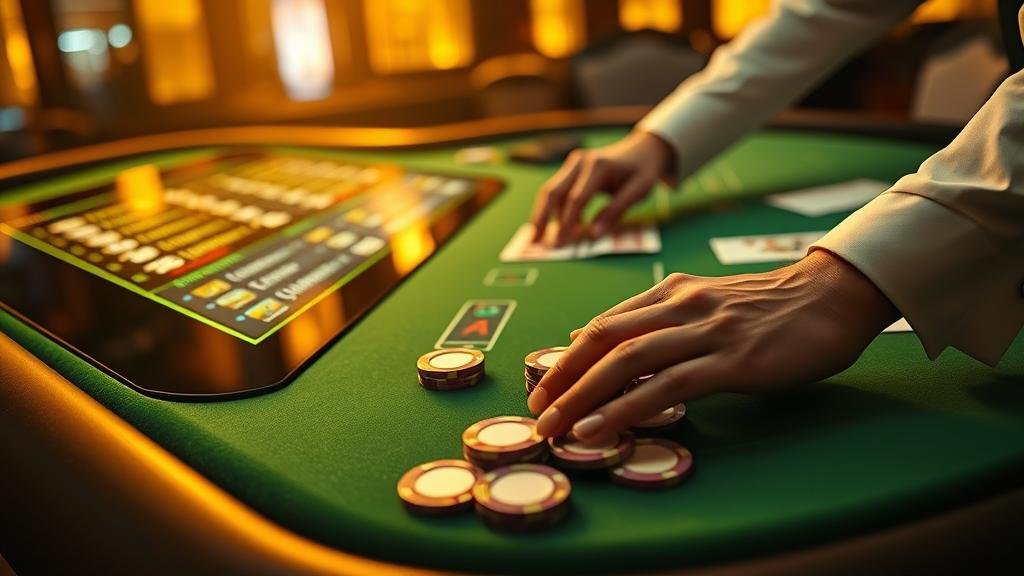 ภาพอินโฟกราฟิกแสดงการคุมงบเล่นบาคาร่า