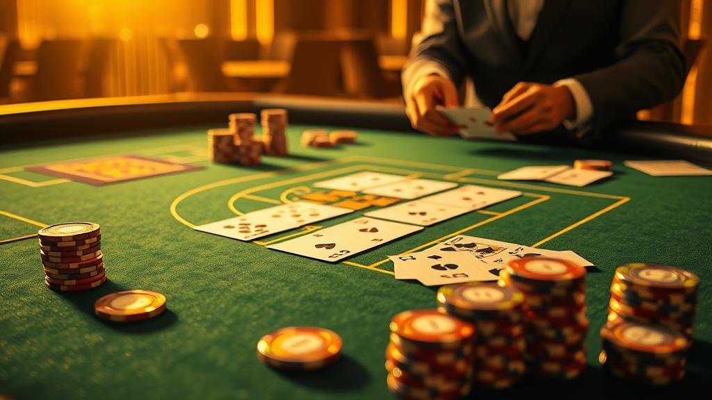 ภาพแสดงกลยุทธ์การเดินเงินบาคาร่า