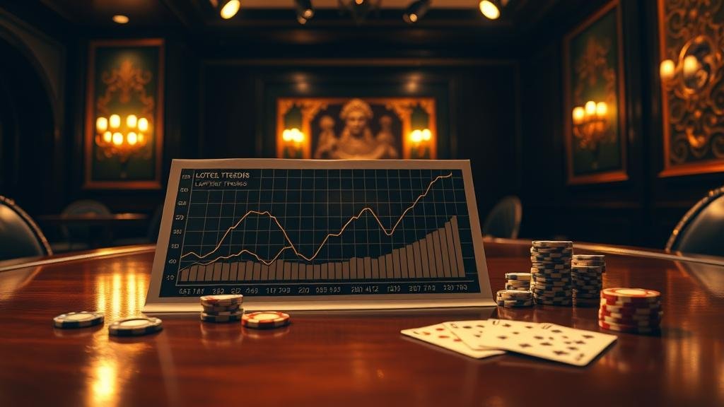 บรรยากาศห้องเทรดหุ้นที่เต็มไปด้วยข้อมูล