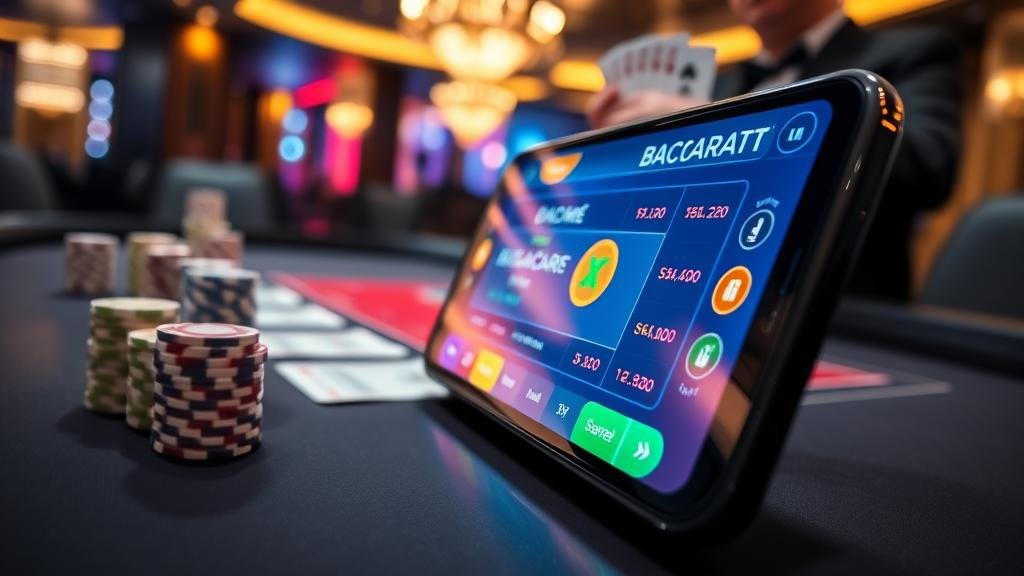 การเล่นบาคาร่าผ่านมือถือด้วยเทคนิคเค้าไพ่