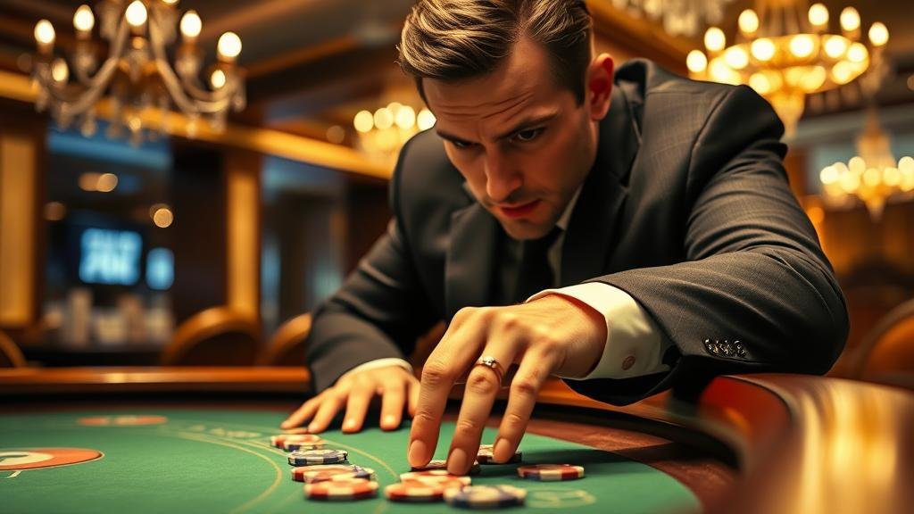 นักเดิมพันบาคาร่าฉลองชัยชนะ