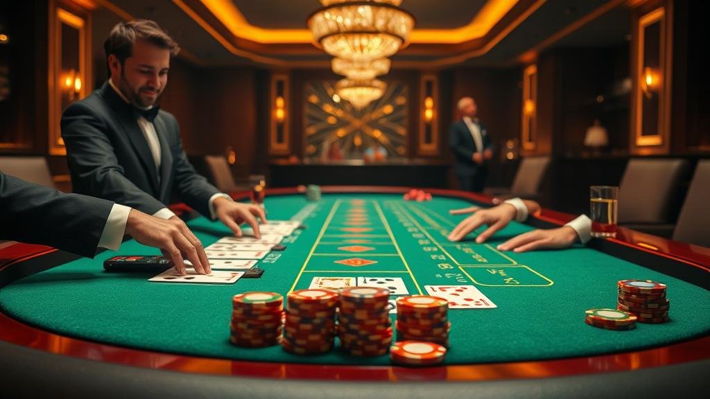 อินโฟกราฟิกกลยุทธ์บาคาร่าและเค้าไพ่