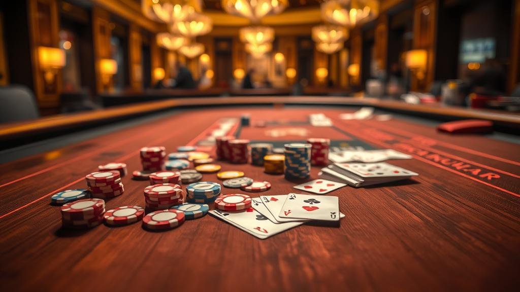 แผนผังเค้าไพ่สองตัด บาคาร่า