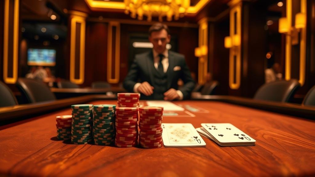 ตัวอย่างเค้าไพ่บาคาร่า: มังกร และ สามตัด