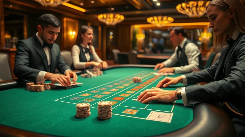 ตัวอย่างเค้าไพ่บาคาร่า: มังกร และ ปิงปอง