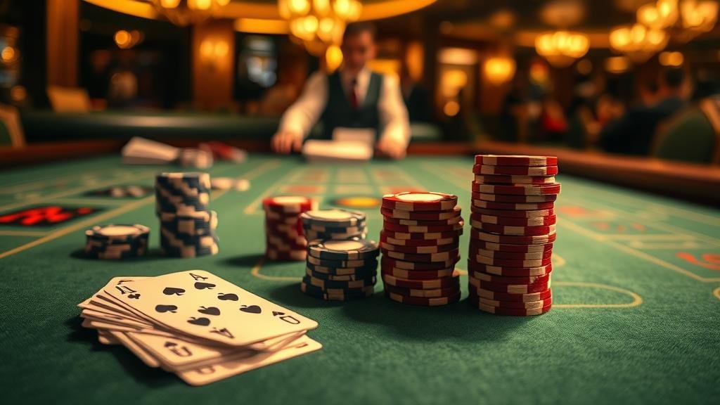 หน้าจอแสดงข้อมูลและกฎของเกมบาคาร่าบนมือถือ