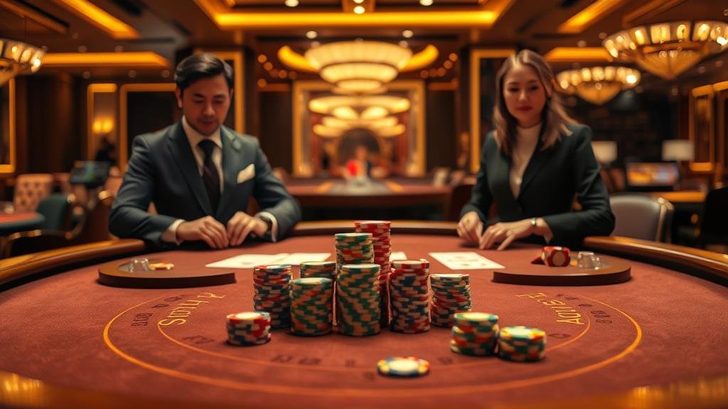 ดีลเลอร์บาคาร่าสดมืออาชีพจาก SA Gaming