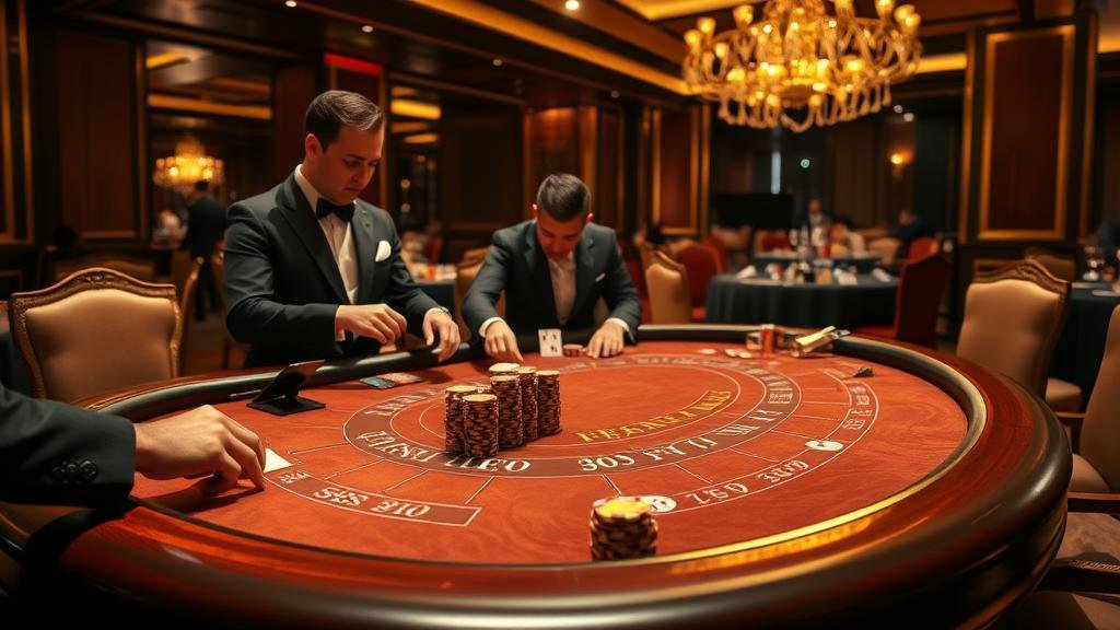 ตัวอย่างการออกไพ่ วัววัว ในบาคาร่า