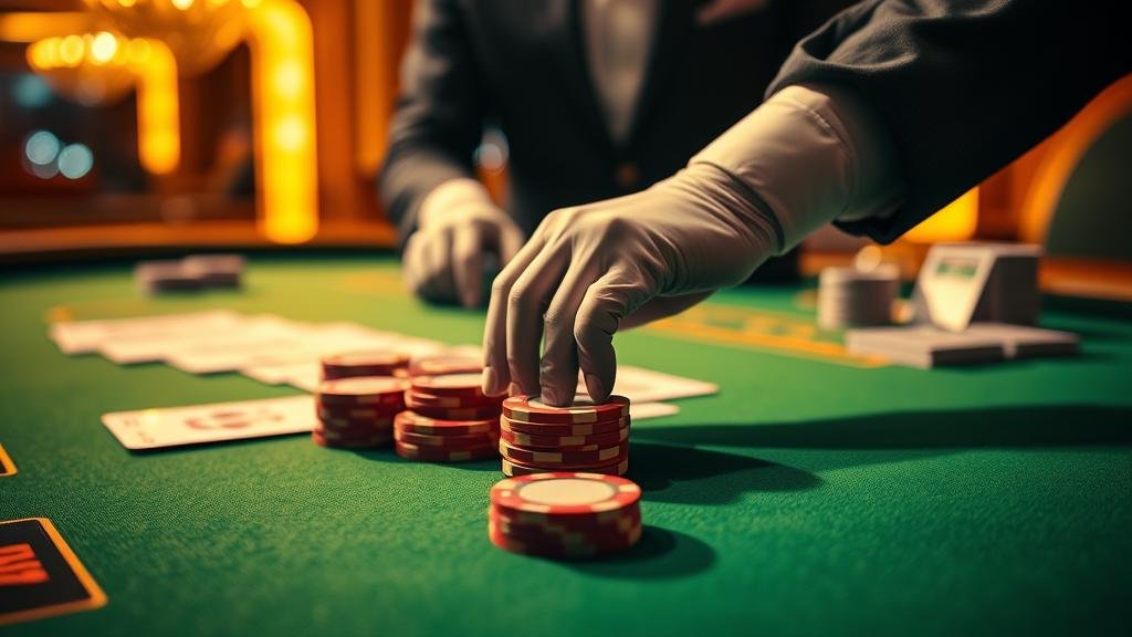 หน้าจอแสดงผลสถิติและอัตราจ่ายบาคาร่า