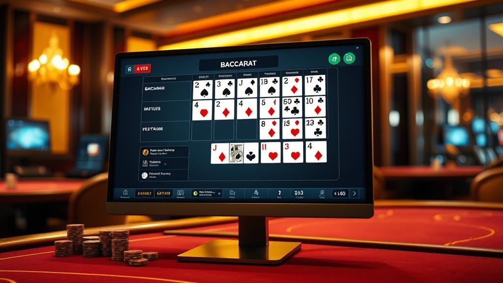 ผู้เล่นบาคาร่าระดับกลางใช้โปรแกรมวิเคราะห์