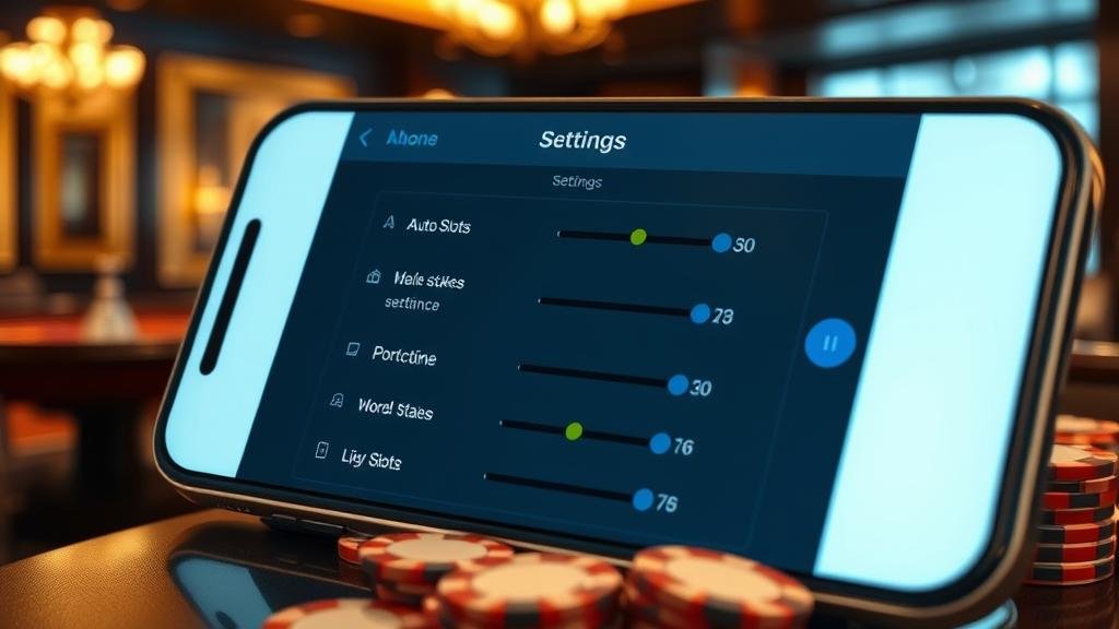 การตั้งค่าออโต้สล็อตบน iOS