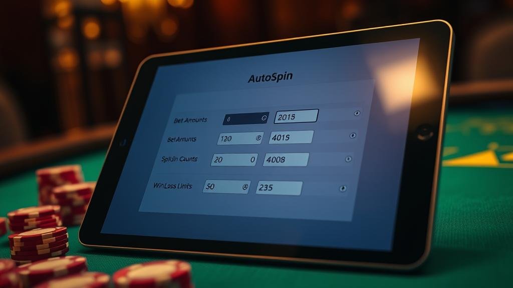 เล่นบาคาร่าโหมดออโต้ AutoSpin ผ่านมือถือ