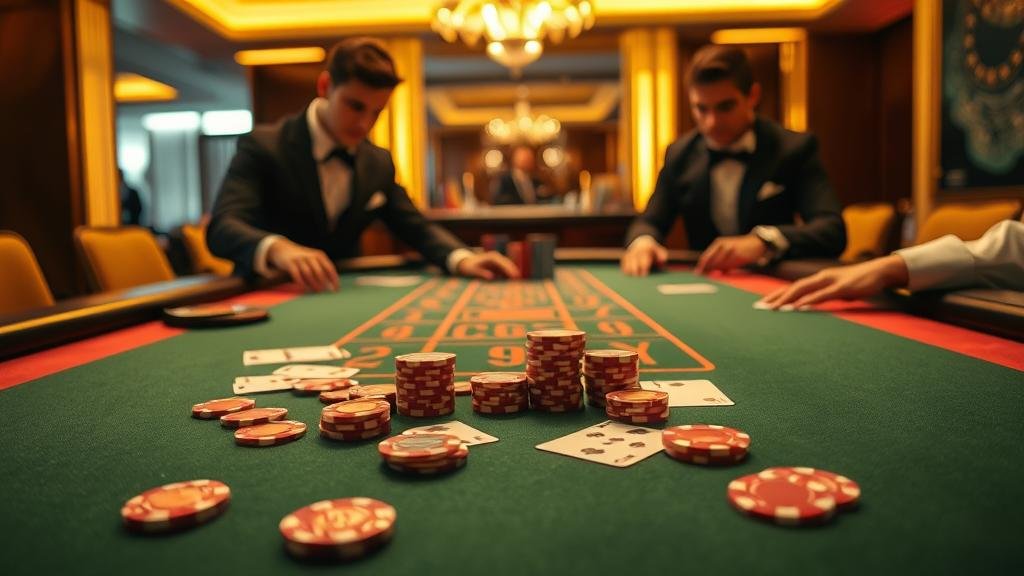 ตัวอย่างเค้าไพ่สามตัดในบาคาร่า