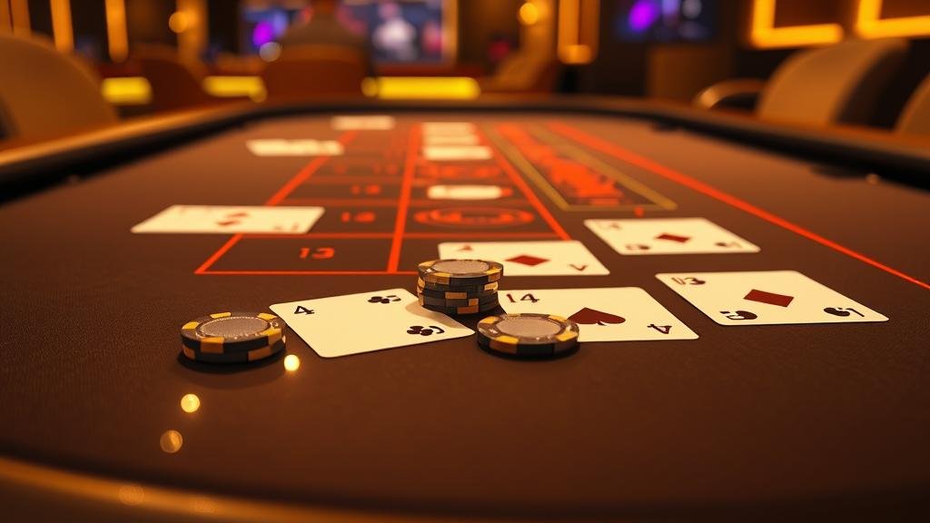 ตัวอย่างเค้าไพ่สามตัดและสลับคู่ในบาคาร่า