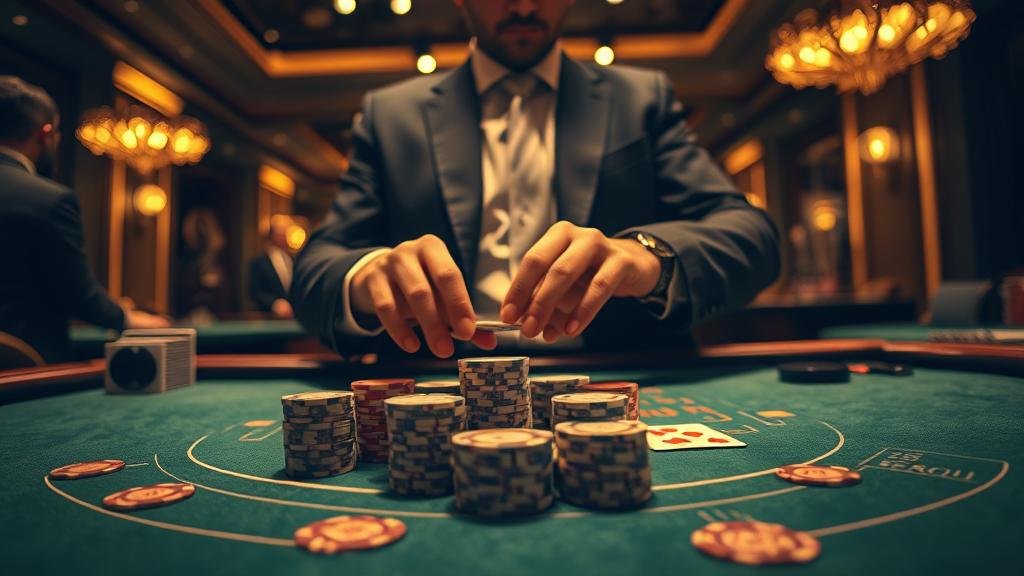 เค้าไพ่ปิงปองในเกมบาคาร่า