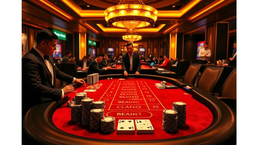 ตัวอย่างเค้าไพ่บาคาร่า