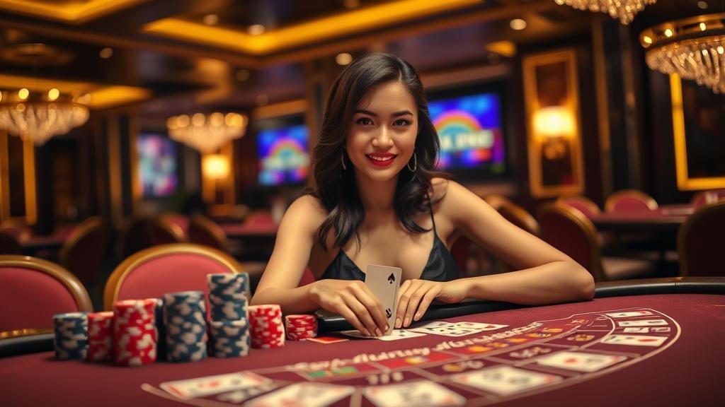 ตัวอย่างเค้าไพ่ปิงปองและเค้าไพ่สองตัดในบาคาร่า