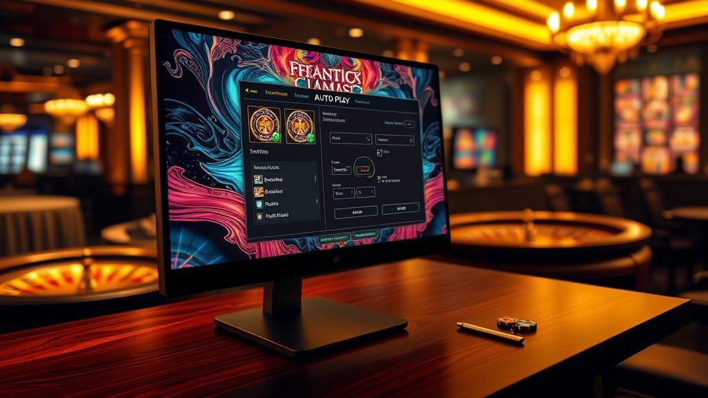 การตั้งค่าออโต้สล็อตบนเดสก์ท็อปพร้อมตัวอย่างการชนะ