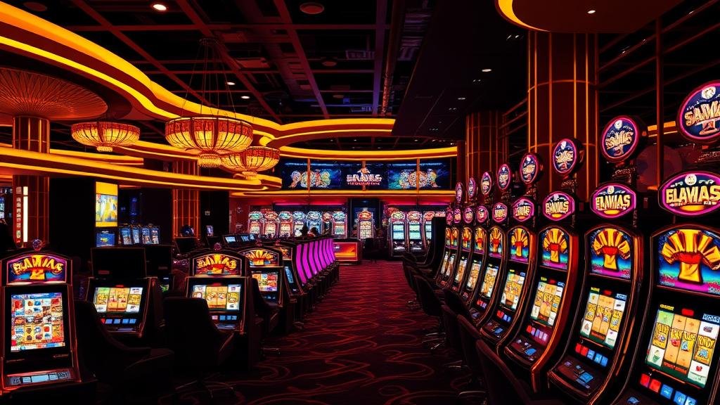 บรรยากาศสล็อตออนไลน์ช่วงเช้าที่เงียบสงบ