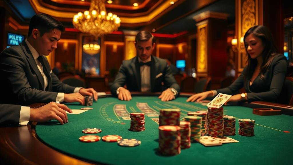 ภาพประกอบกลยุทธ์การเดินเงินบาคาร่า