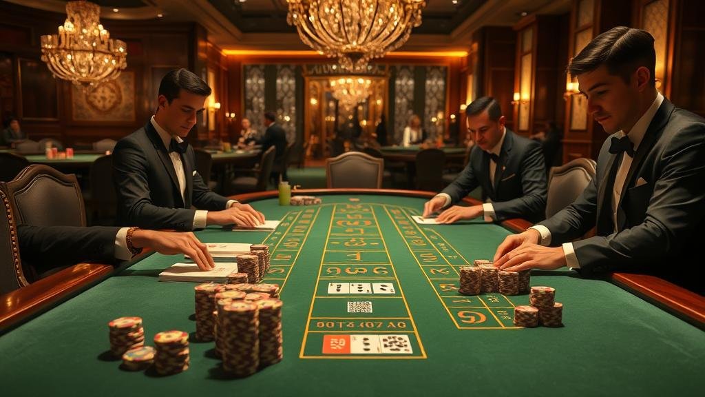 ตารางแสดงเค้าไพ่บาคาร่า