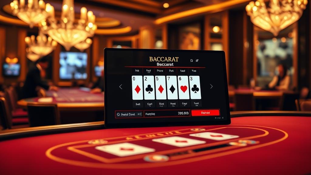 ตัวอย่างเค้าไพ่มังกรและสามตัดในบาคาร่า