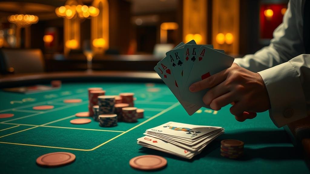 การอ่านเค้าไพ่สองตัดบาคาร่า