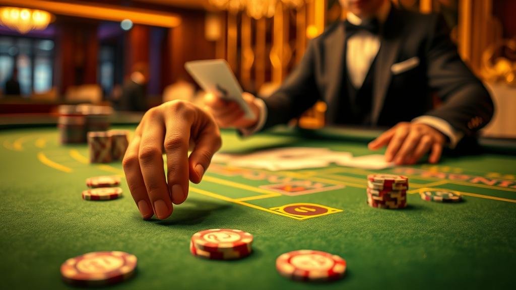 นักพนันบาคาร่าระดับเซียนกำลังวิเคราะห์เกม